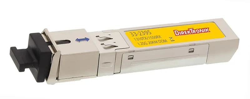 SFP BiDi WDM TX1310/RX1550 SC Singlemode 20km (LX) 1.25Gbps