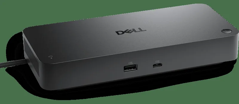 Dell Pro Thunderbolt 4 Smart Dock SD25TB4 – USB-C dockningsstation 130 W, 4 x 4K-skärm, 2 x DP 1.4, HDMI 2.1, 2 x Thunderbolt 4, 2,5 GbE, Wi-Fi-hantering, hållbar design