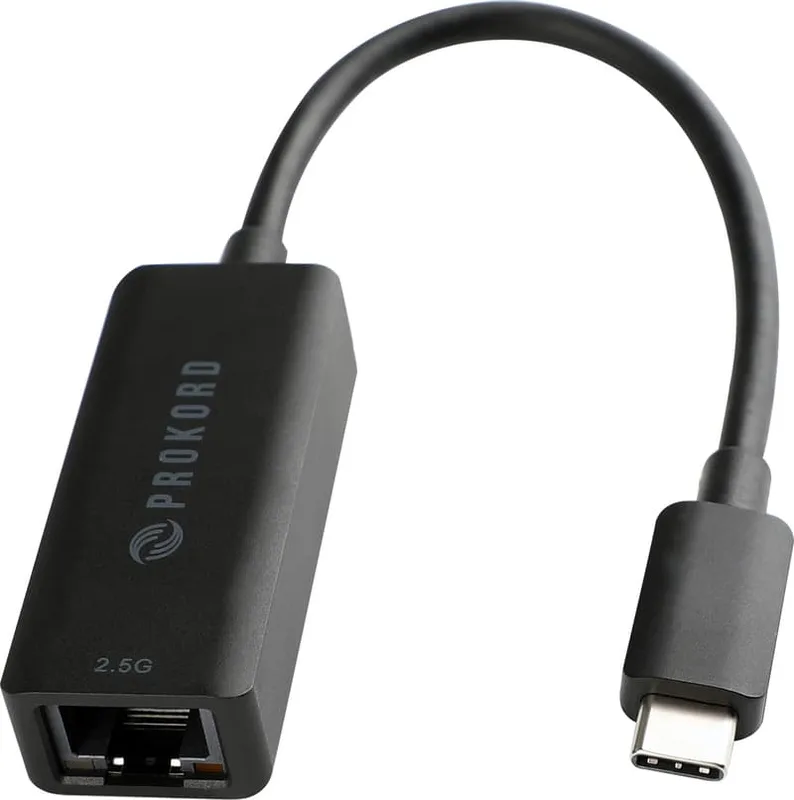 USB-C To Gigabit Ethernet Adapter 2500 Mbit/s (med PXE)