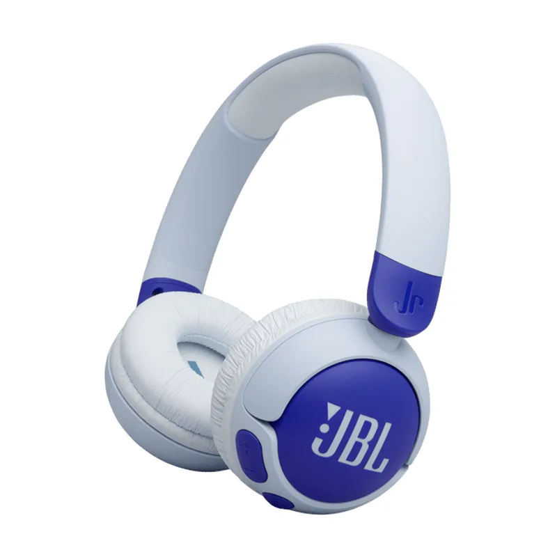 JBL Junior 320BT on ear-hörlurar (blå)