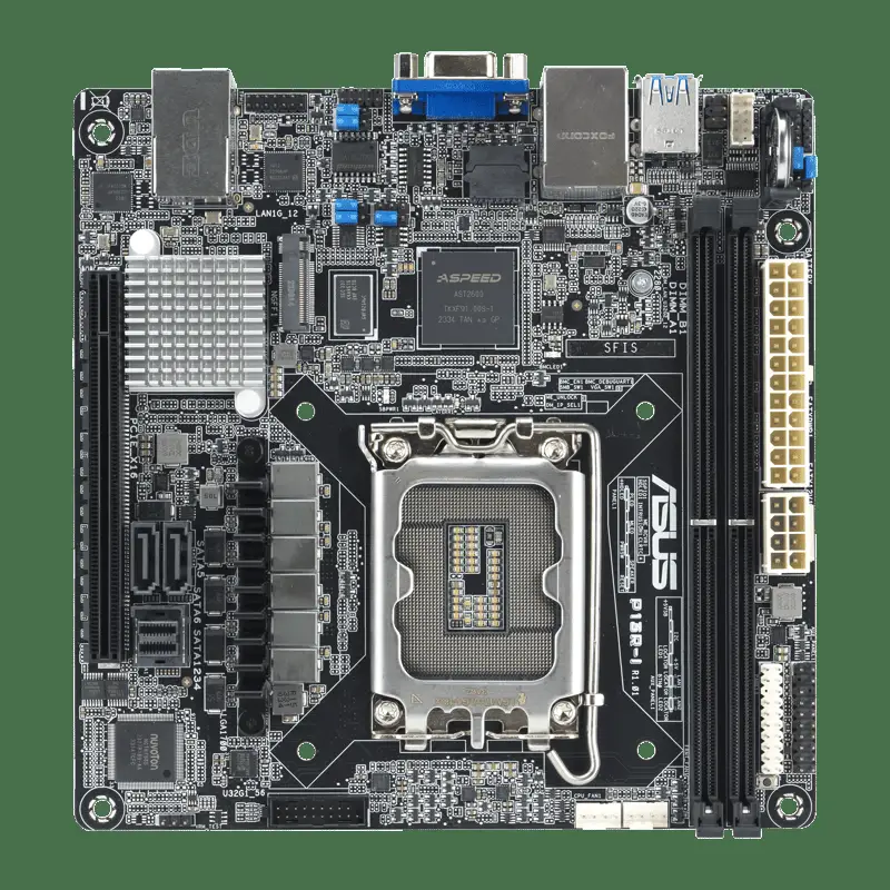 ASUS P13R-I - moderkort - mini ITX - LGA1700-uttag