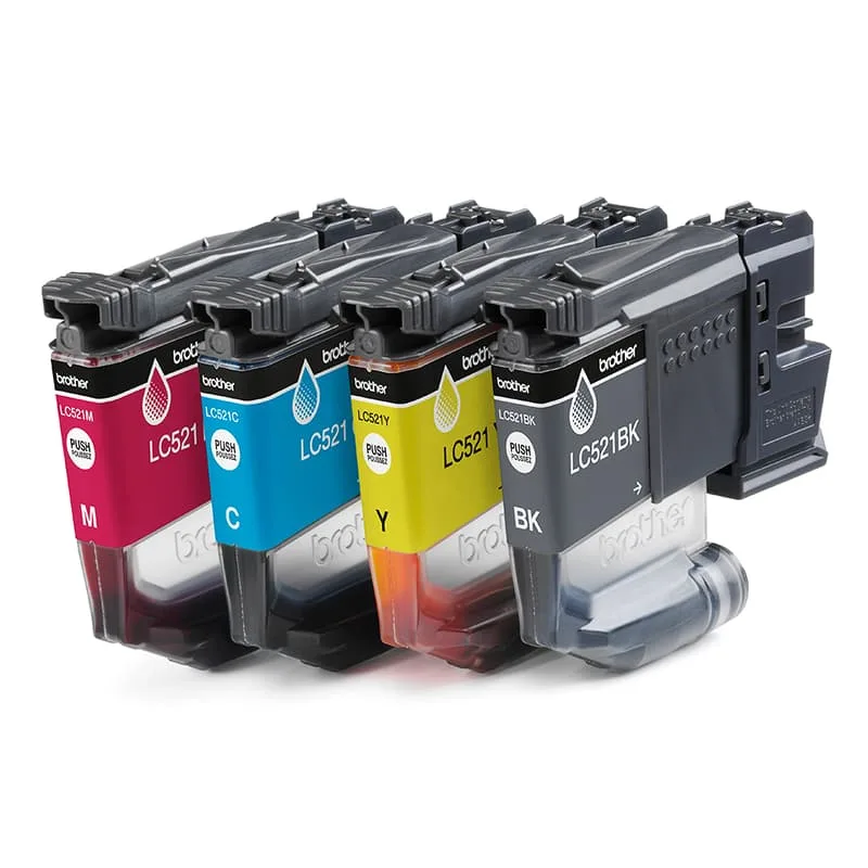 Brother LC521 Value Pack