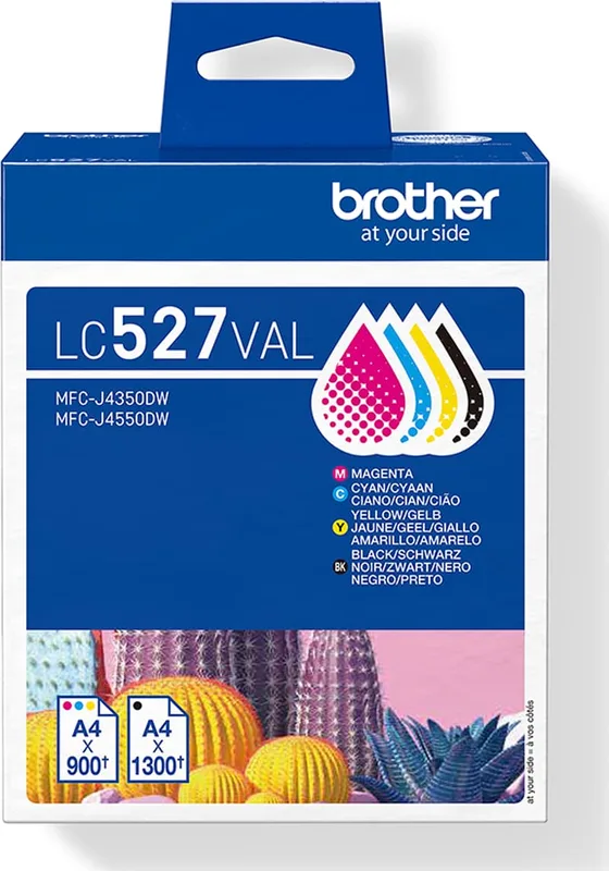 Brother LC527VAL Original bläckpatron, ekonomipaket