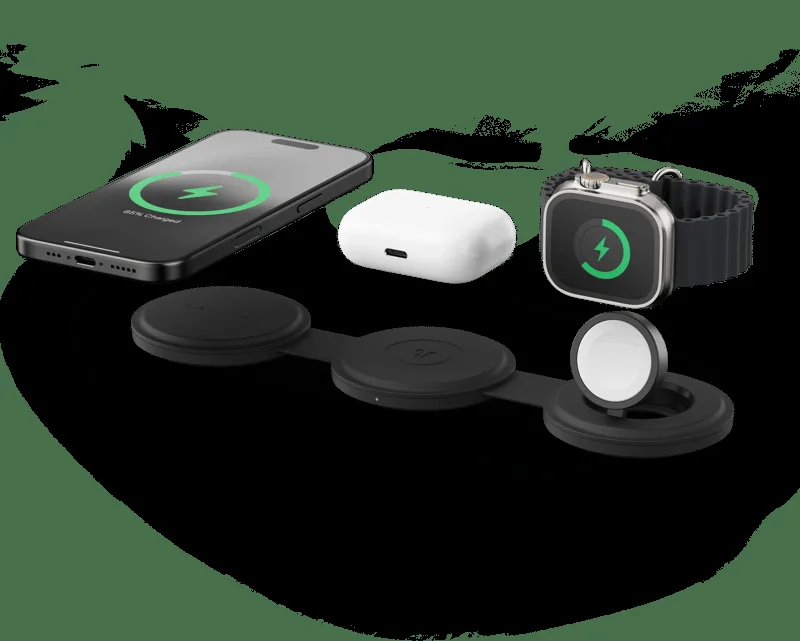Satechi OntheGo 3-in-1 Wireless Charger