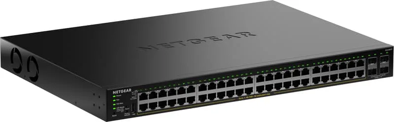GS348TP 48-Port Gigabit Ethernet Smart Managed Essential 4xSFP PoE+ 380W