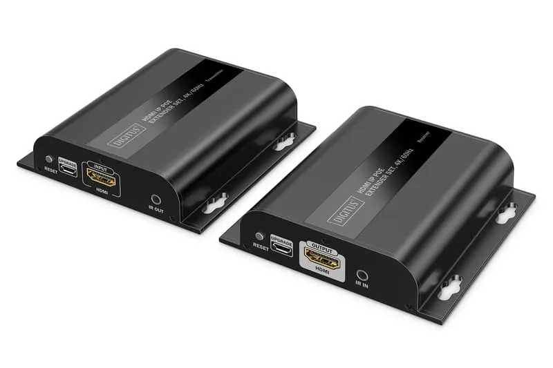 Digitus DS-55353 HDMI, HDMI® -ingång, USB, USB-A, USB 1.1, RJ45, Micro USB HDMI Extender Set via nätverkskabel RJ45 200 m