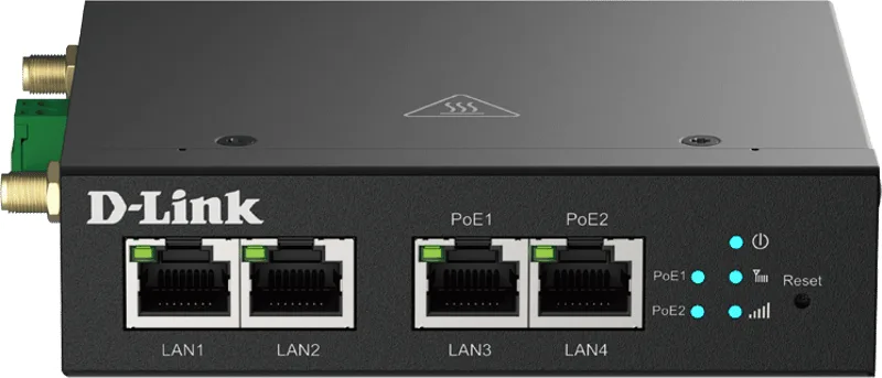 D-Link DWM-314-TP/B 4G LTE M2M VPN PoE+