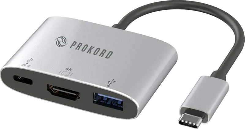 Prokord PA-USB-HDMI USB-C-adapter till HDMI 4K