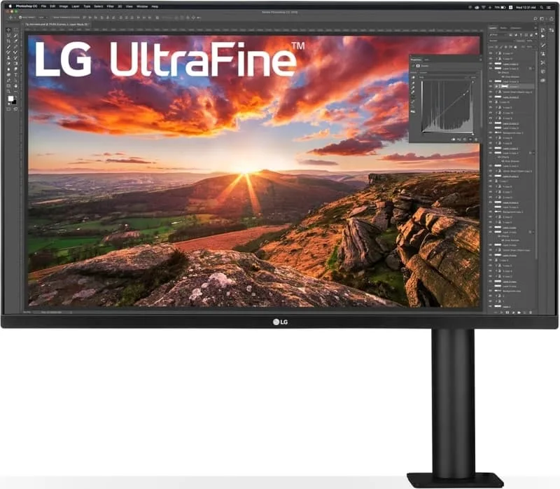 LG UltraFine Ergo 32UN880K-B 32" IPS 3840 x 2160 LED Monitor