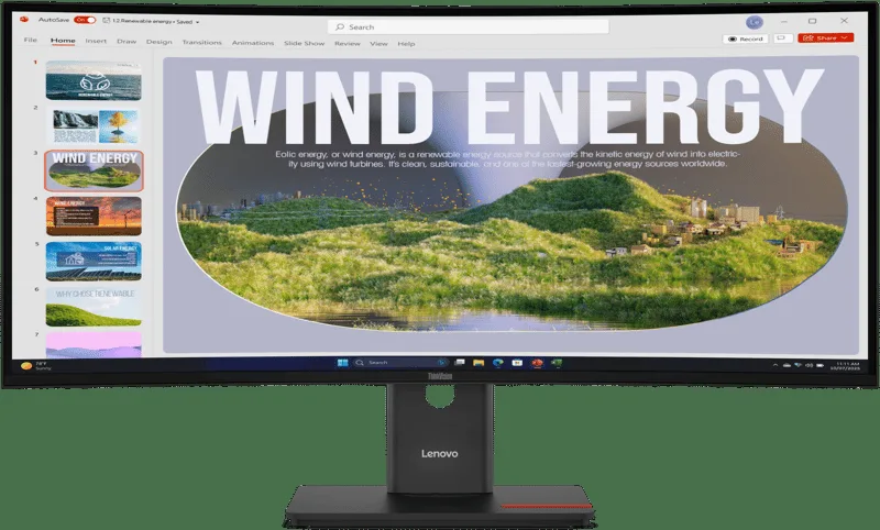 ThinkVision T34WD-40 Curved