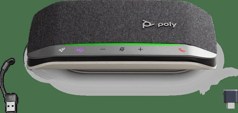 Poly Sync 20+M Speakerphone USB-C/A Adapter