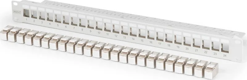 Digitus DN-91410-24 patchpanel 1U, 24 portar