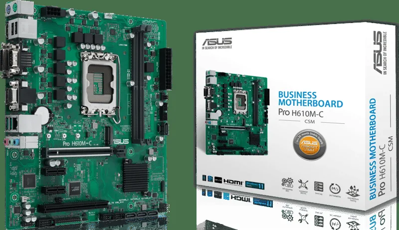 ASUS Pro H610M-C-CSM