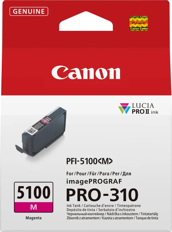 Canon Bläck Magenta PFI-5100M