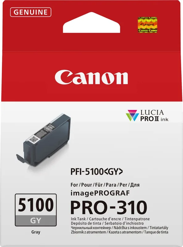 Canon Bläck Grå PFI-5100GY