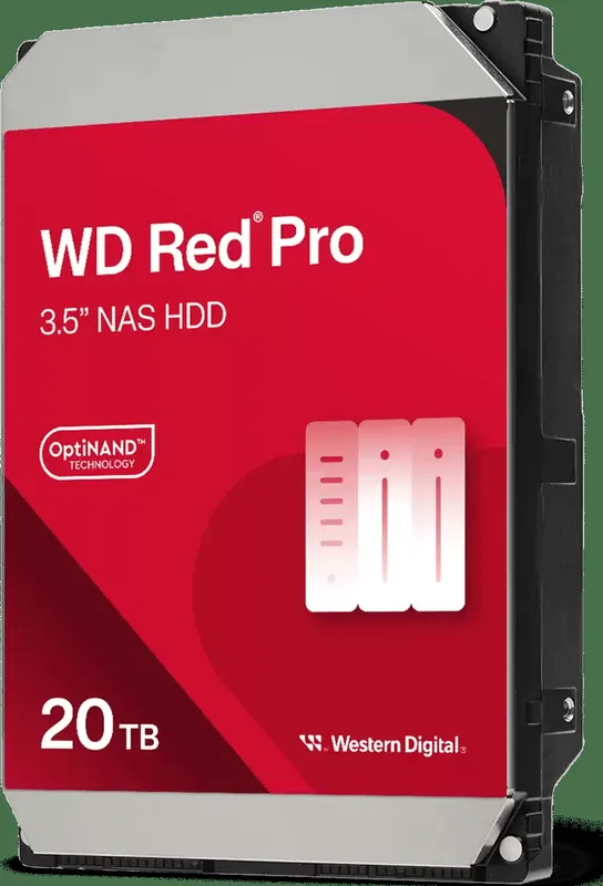 WD Red Pro 20TB 3,5-tums 6Gb/s SATA NAS HDD
