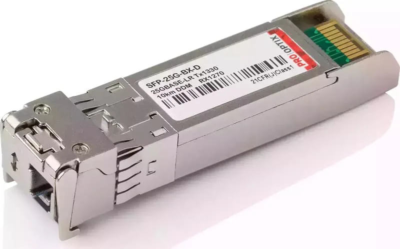 FORTINET 25GBASE-LR SFP28 BIDI TX1330NM/RX1270NM
