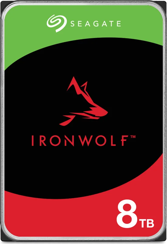 Seagate IronWolf Hårddisk ST8000VN002 8TB 3.5" SATA-600