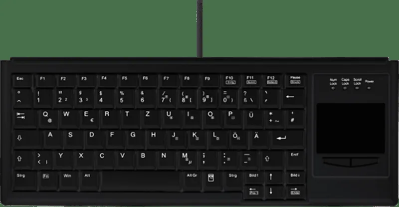 Active Key Industrial Keyboard IP68 Touchpad Compact