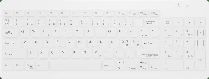 Active Key QuickClean Medical IP65 Compact