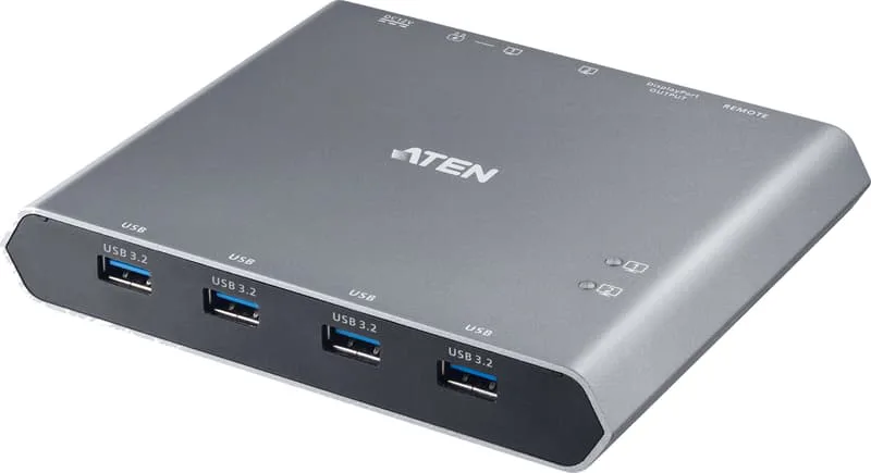 Aten 2-Port USB 4K HDMI Dual-Display KVMP Switch