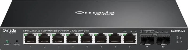 TP-Link Omada ES210X-M2 Base-T Easy Managed Switch
