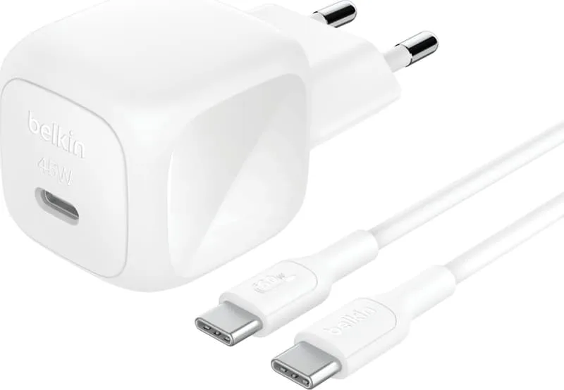 Belkin 45W USB PD Compact Wall Charger