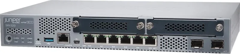SRX320 With PoE Gateway Including Junos Software Enhanced