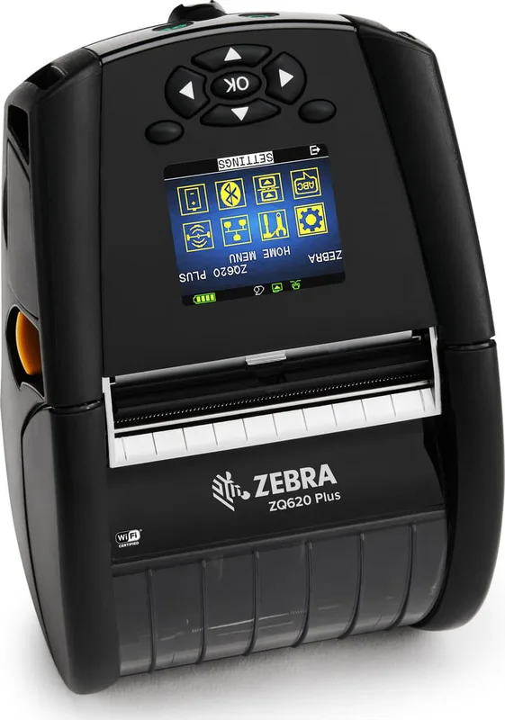 ZQ620 Plus DT 203 dpi Mini-USB/BT/WiFi med batteri