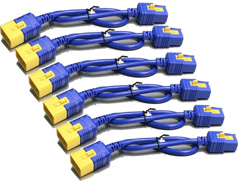 C19 - C20, 1.2m Blå 1,2 m C19 coupler C20 coupler