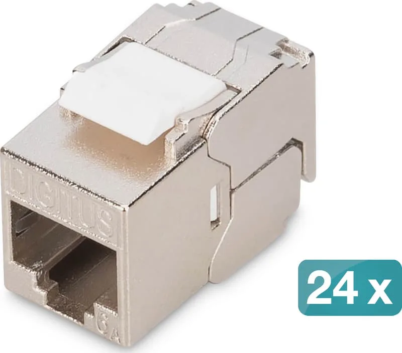 Digitus DN-93615-S-24 RJ45 modul Keystone CAT 6A 24 st