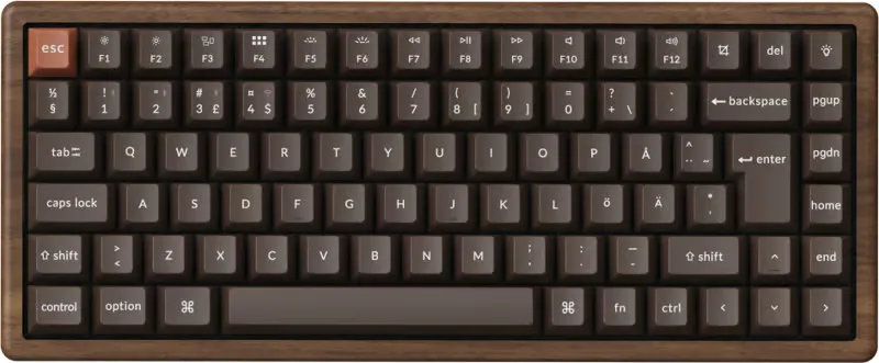 Keychron K2 HE SE Wireless Tri-Mode All-Wood
