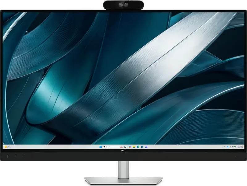 42.5" Dell Pro P P4326QEB, IPS 3840x2160, 8 ms, höjdjusterbar, HDMI/USB-C 96W, LAN, högtalare, webbkamera, USB 3.2-hubb