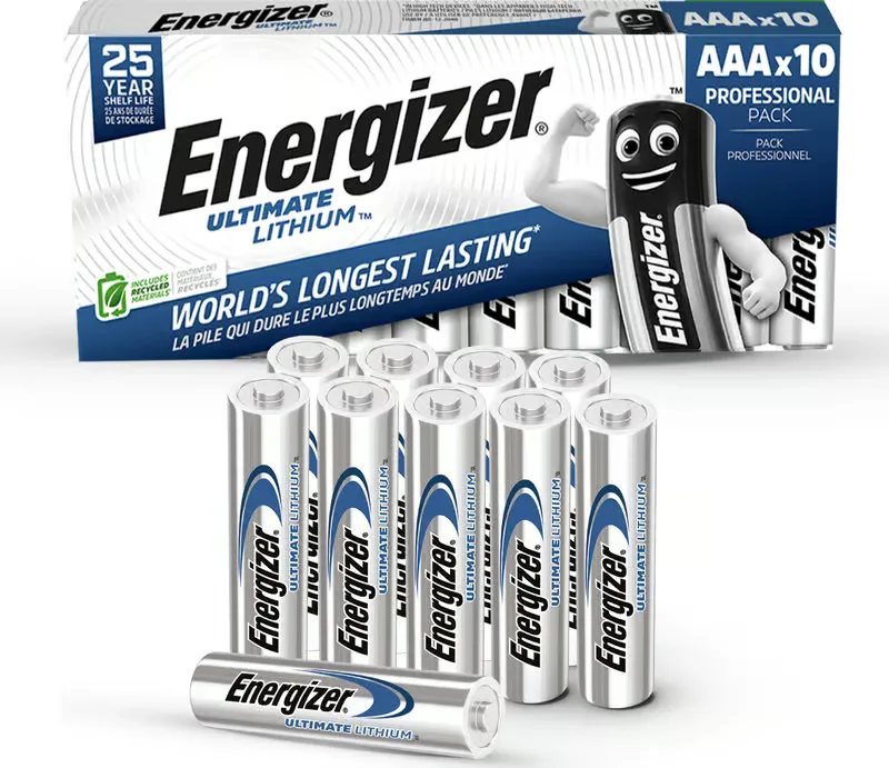 Energizer Ultimate Lithium AAA B2B 10 pack