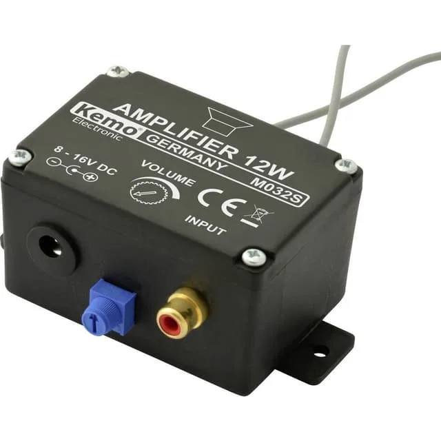Kemo M032S monoförstärkare, byggmodul, 12 W 4 Ω