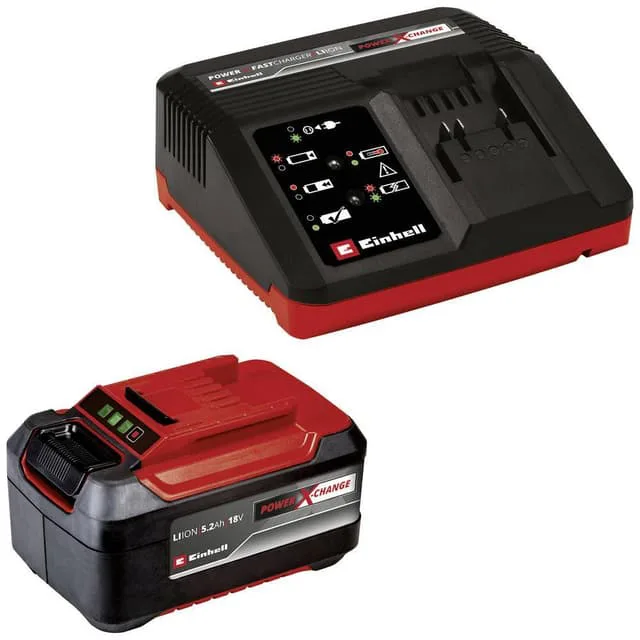 Einhell Power X-Change PXC-Starter-Kit 5,2Ah & 4A