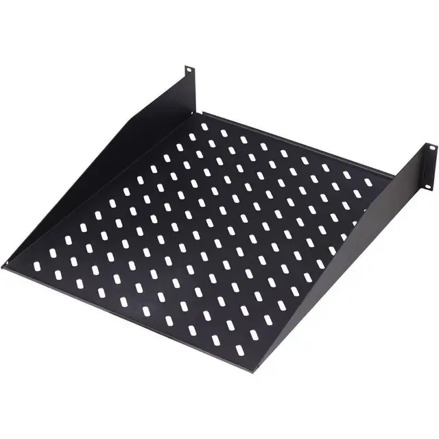 Digitus DN-19 TRAY-2-SW 19 tum Nätverksskåp-hyllplan 2