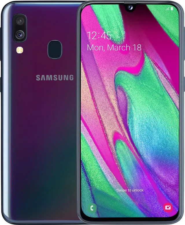 Samsung Galaxy A40 Enterprise smartphone