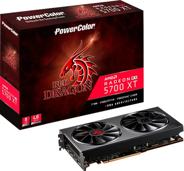 PowerColor Radeon RX 5700 XT Red Dragon grafikkort