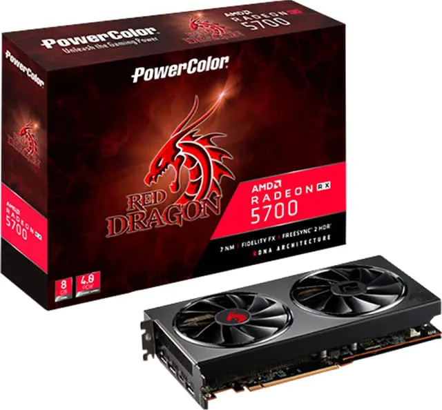 PowerColor Radeon RX 5700 Red Dragon grafikkort
