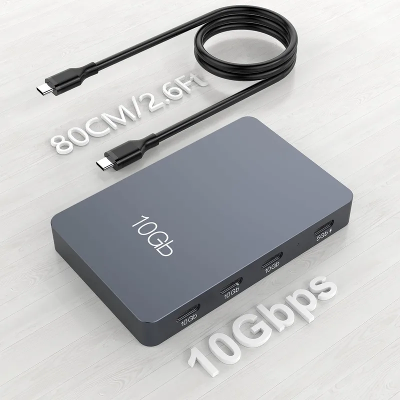 NÖRDIC USB-C Hubb 7 portar