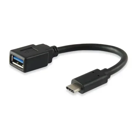 Equip 133455 USB-kabel USB 3.2 Gen 1 0,15 m USB C USB A Svart