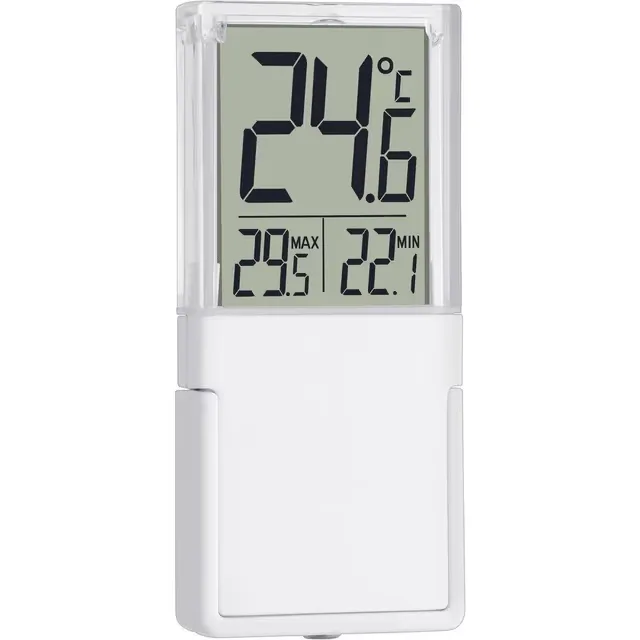 TFA Dostmann Vista Fönstertermometer Vit
