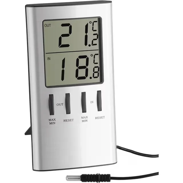 TFA Dostmann 30.1027 Termometer Silver (metallic)