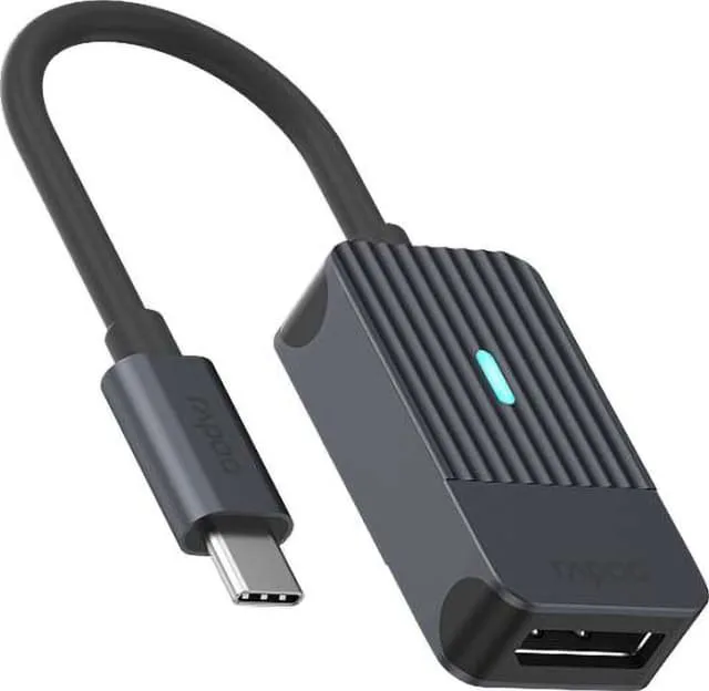 Rapoo UCA-1005 0,15 m USB Type-C DisplayPort Sort