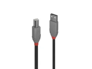Lindy 36676 USB-kabel USB 2.0 7,5 m USB A USB B Sort