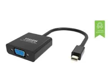 Vision Professional Mini DisplayPort to VGA adapter