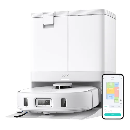 eufy X10 Pro Omni robotdammsugare, vit