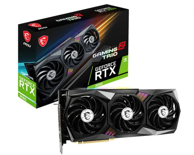 MSI RTX 3060 GAMING Z TRIO 12G
