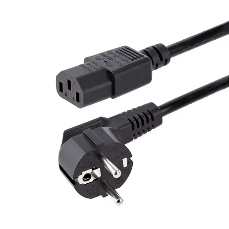 StarTech.com Nätkabel Schuko till C13, 3 m, svart